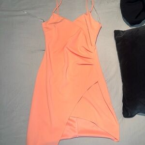 Pink Lily asymmetrical dress